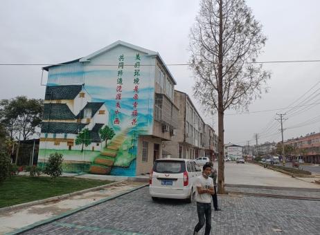岳阳墙绘的制作流程