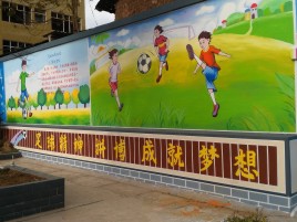 岳阳墙体彩绘让生活更有品味