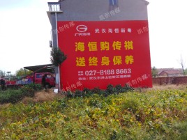 岳阳农村墙体广告给农村人民带来方便