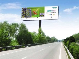 岳阳高速擎天柱广告牌的特点和优势