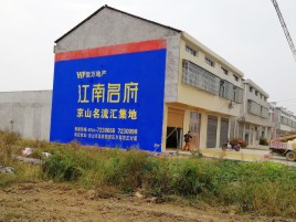岳阳农村墙体广告在不同形式上面展现的不同特色