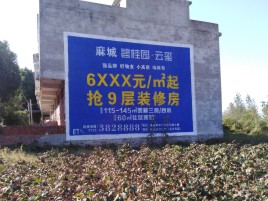 岳阳墙体广告的好处