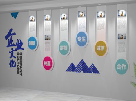 岳阳企业文化墙需要传递什么办公文化？